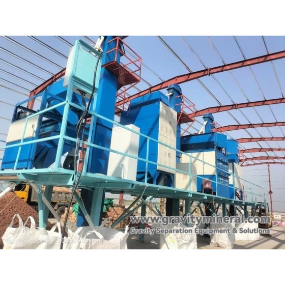 Zircon Sand Beneficiation Solution (Gravity + Magnetic + Electrostatic Separation)