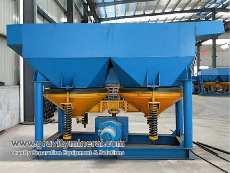 보석 충적 광석 중력 분리 솔루션