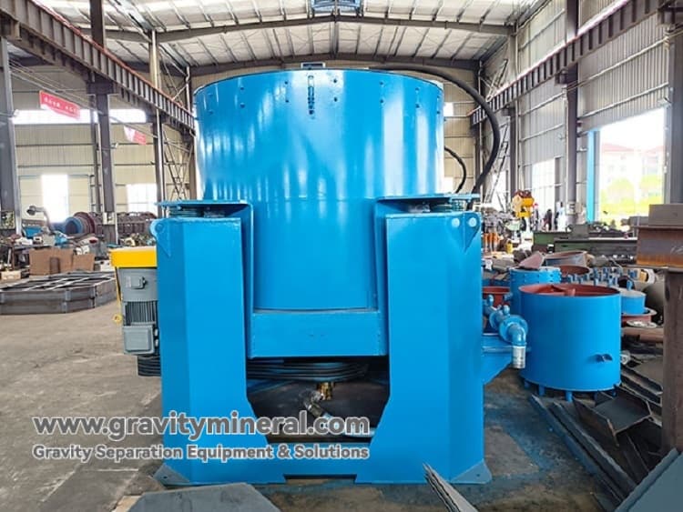 What is gravity separation process? Which ores is it suitable for?